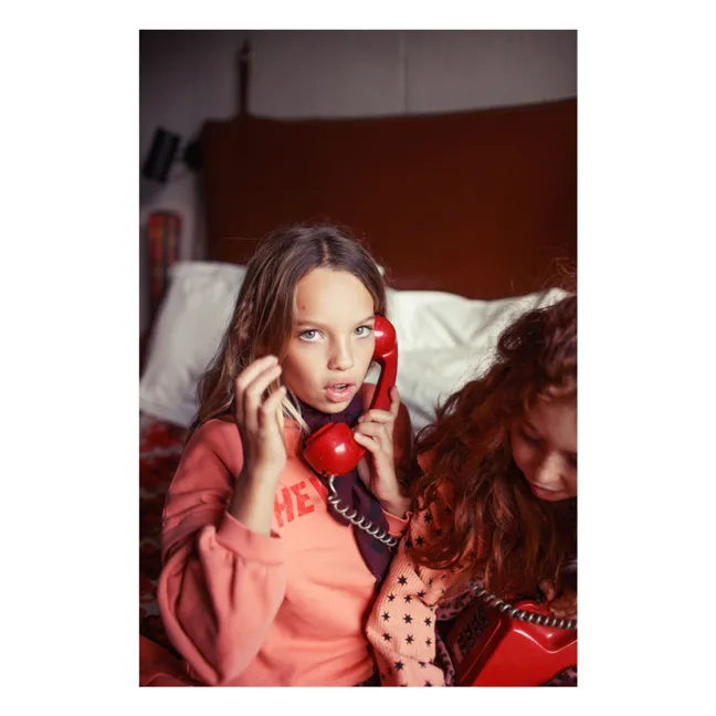 Sweat Volants Hey Jude Coton Bio | Corail