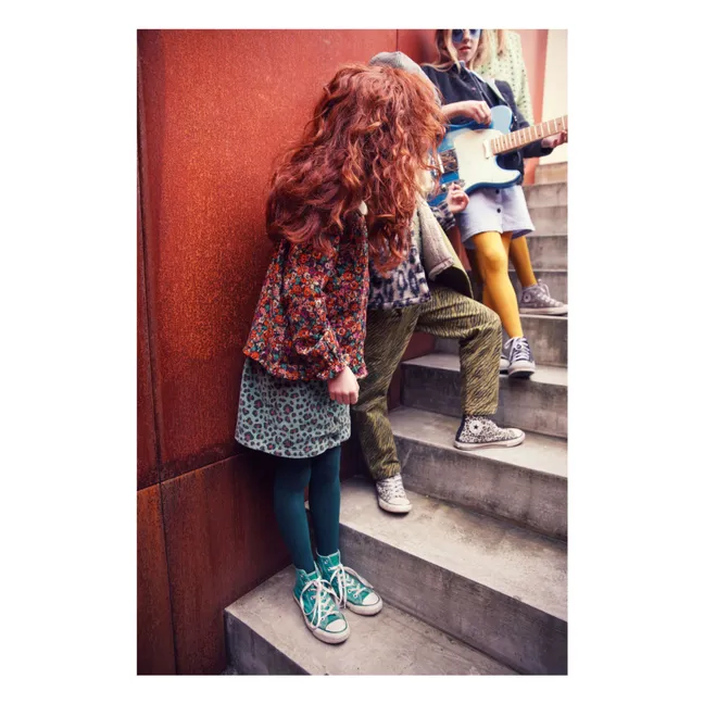 Pantalon Zébré | Olive
