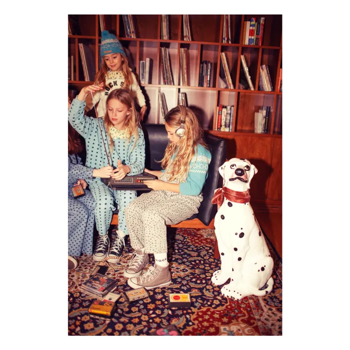 Blouse Col Claudine Fleurs | Jaune- Image produit n°14