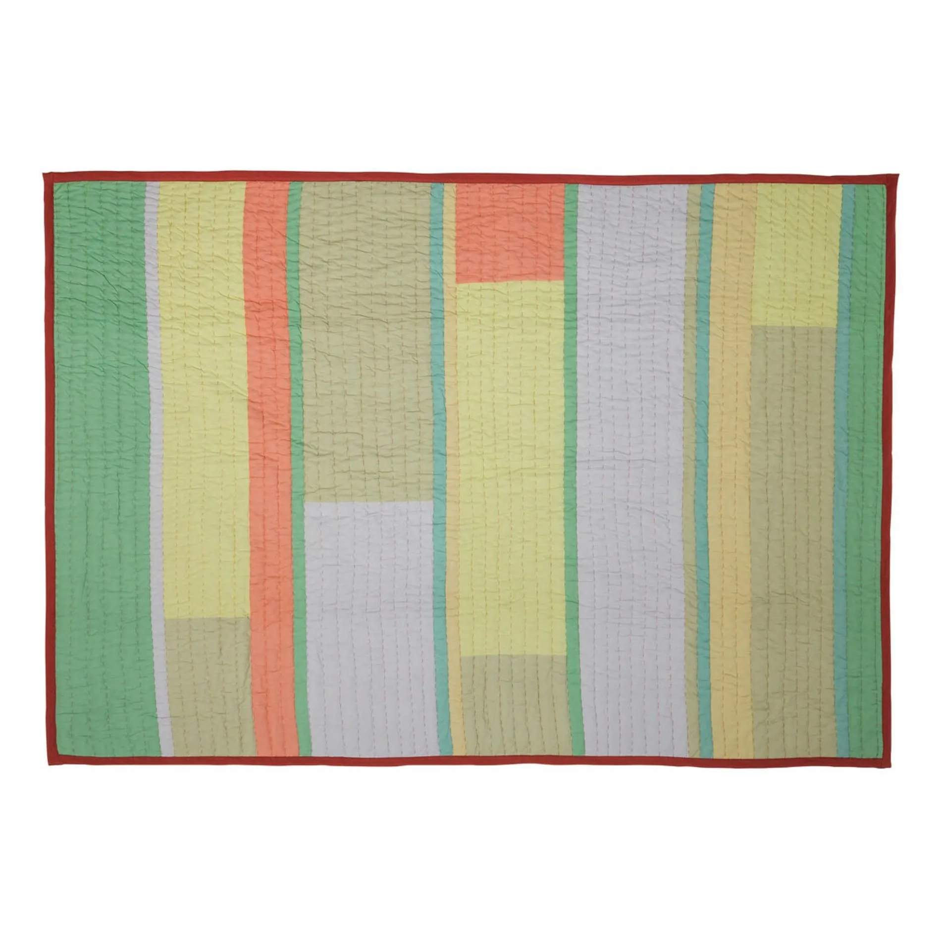 Hübsch Orange Organic Cotton Blanket