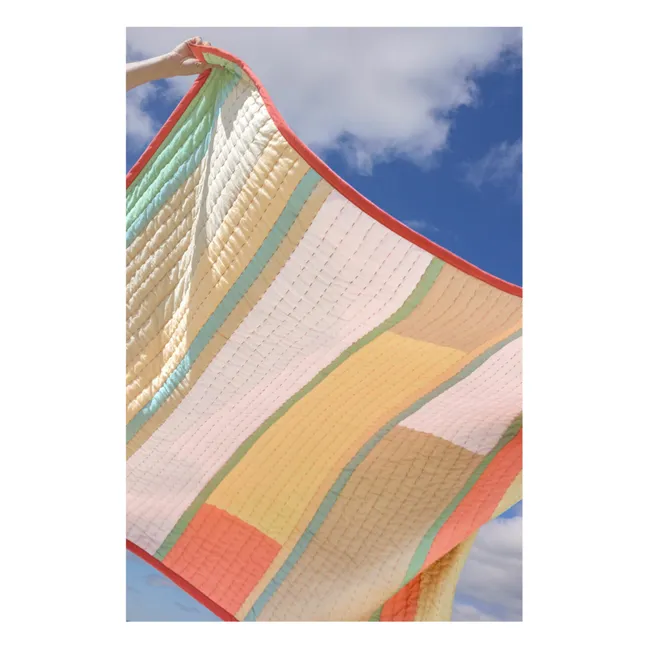 Organic cotton blanket | Orange