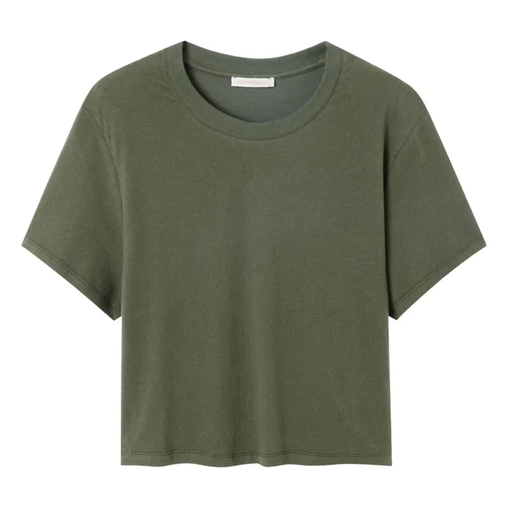 Camiseta Loose Ypawood | Verde bosque- Imagen del producto n°0