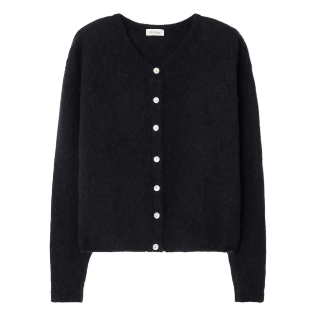 Chaleco Vitow de alpaca y lana | Negro