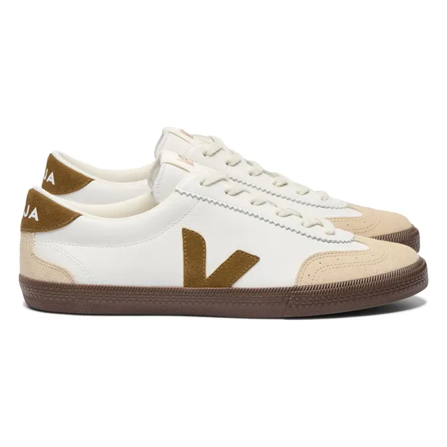 Baskets Volley Cuir O.T. | Marron