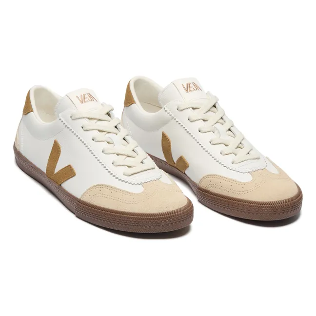 Baskets Volley Cuir O.T. | Marron
