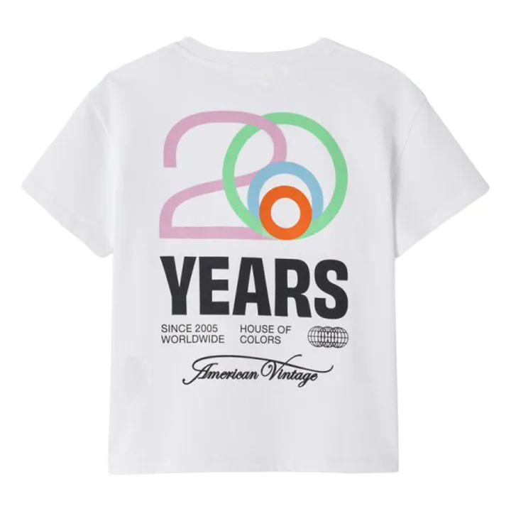 T-shirt Fizvalley - Capsule 20 ans | Blanc- Image produit n°3