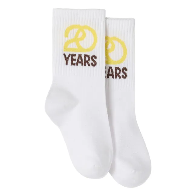 Chaussettes Clypsun - Capsule 20 ans | Blanc