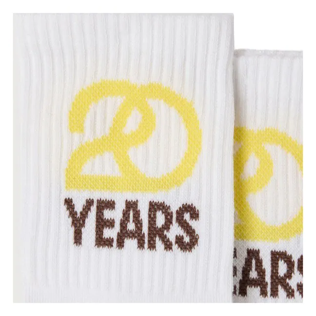 Chaussettes Clypsun - Capsule 20 ans | Blanc