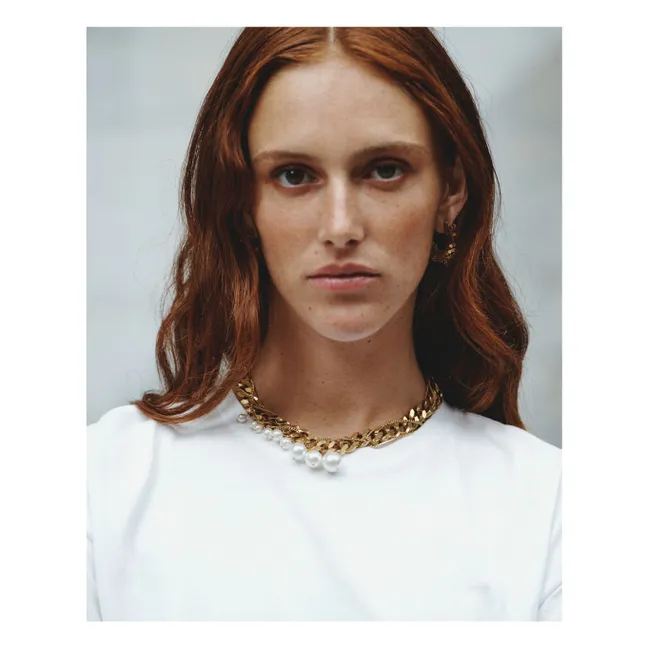 Collier Perle | Doré