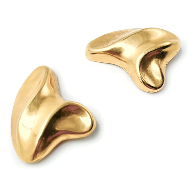Boucles d'Oreilles Drapier | Doré