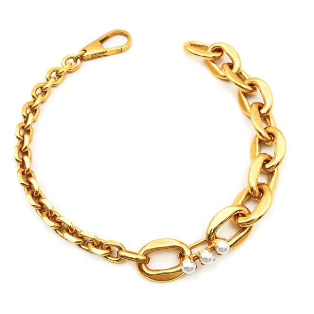 Collier Pavée | Doré