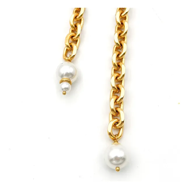 Collier Cambronne Perles | Doré