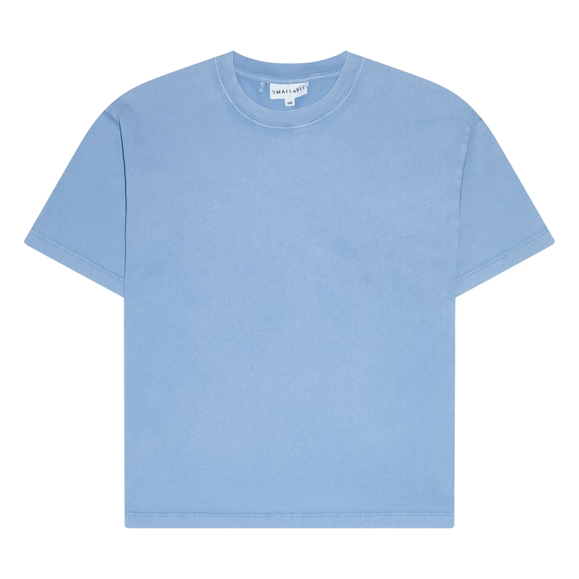 Smallable Kid Grey Blue Nils Organic Cotton T-Shirt