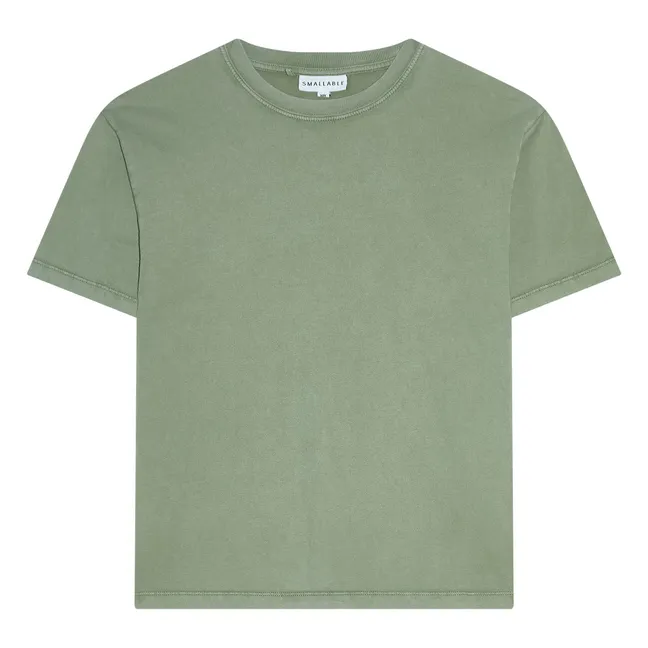 Camiseta Nils Algodón orgánico | Verde militare claro
