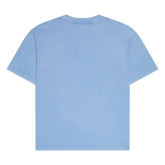Camiseta Nils Algodón orgánico | Azul Gris