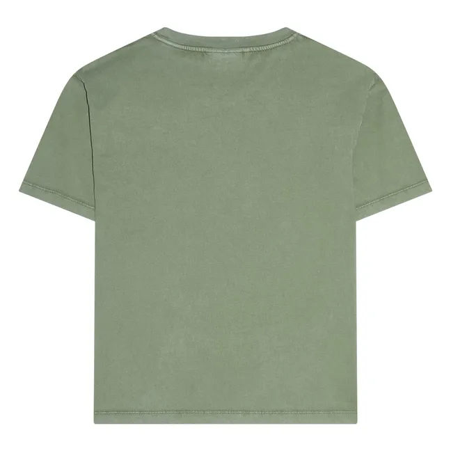 Camiseta Nils Algodón orgánico | Verde militare claro