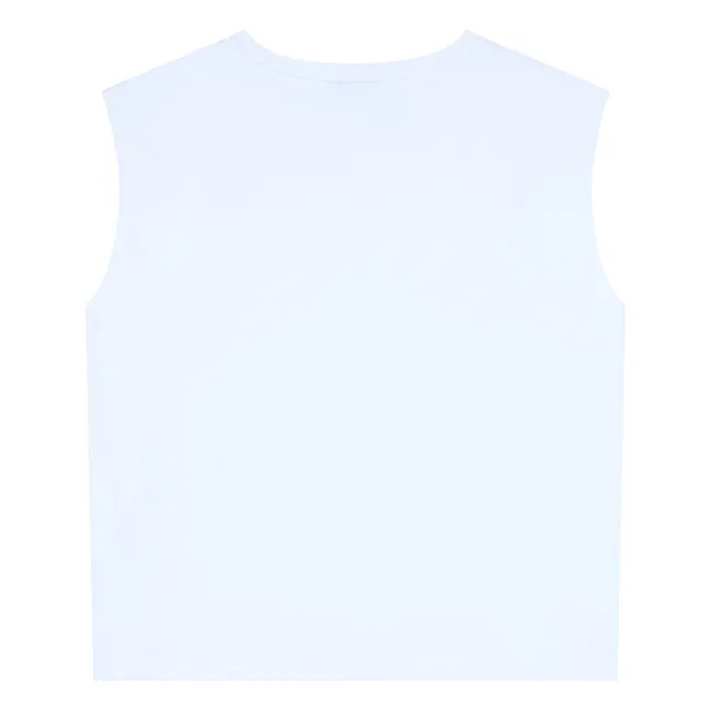 T-shirt Sans Manches Freja Coton Bio | Blanc
