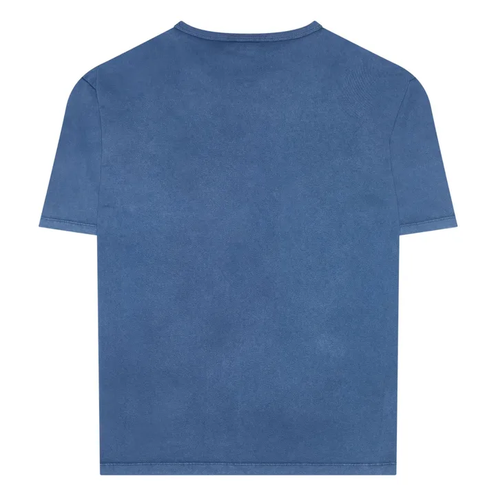 Camiseta Solal de algodón orgánico | Azul Marino- Imagen del producto n°3
