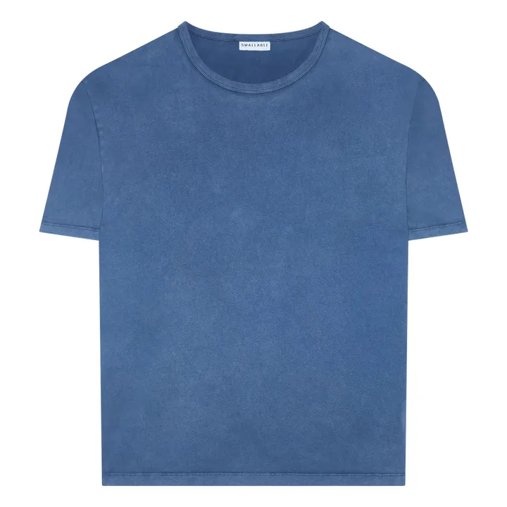 Camiseta Solal de algodón orgánico | Azul Marino- Imagen del producto n°0