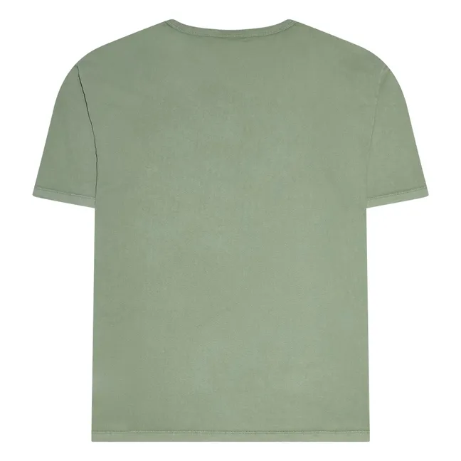 T-shirt Solal Coton Bio | Vert kaki clair