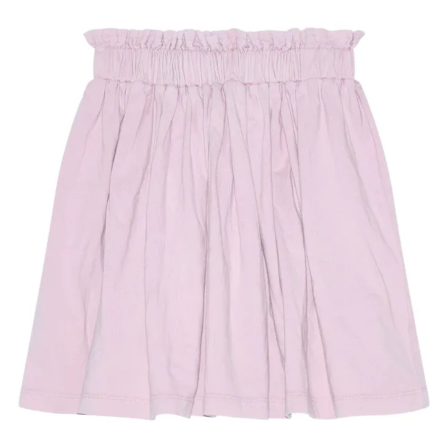 Jupe Flow Jersey Coton Bio | Vieux Rose