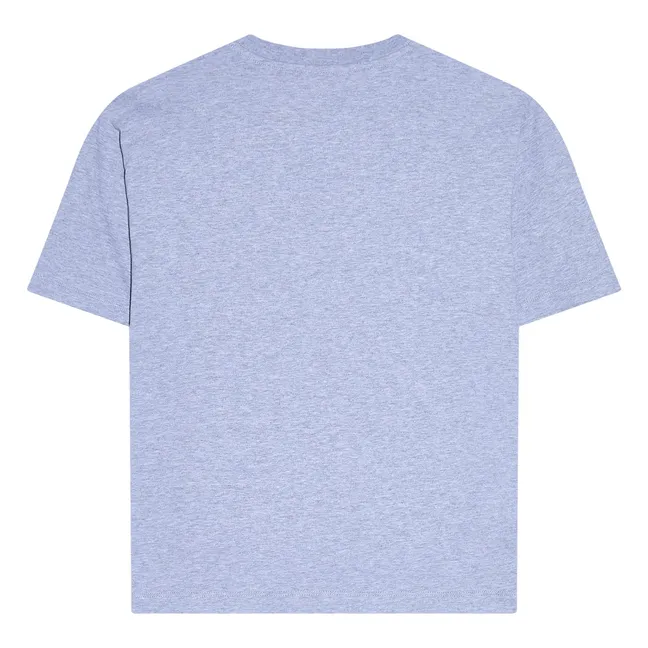 Camiseta Nils Algodón orgánico | Gris Jaspeado
