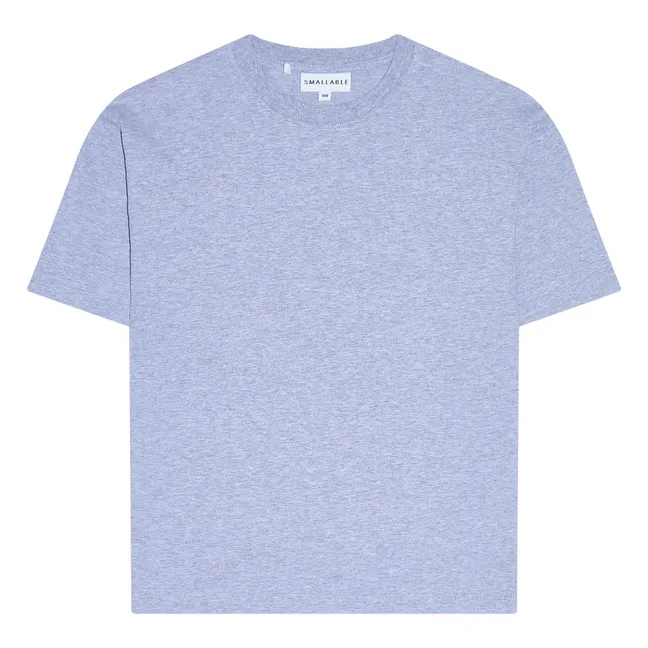 Camiseta Nils Algodón orgánico | Gris Jaspeado