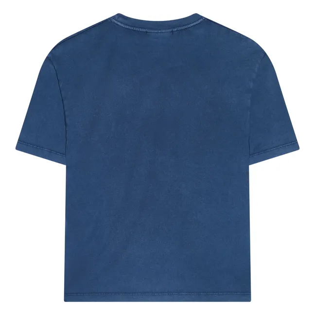 Camiseta Nils Algodón orgánico | Azul Marino