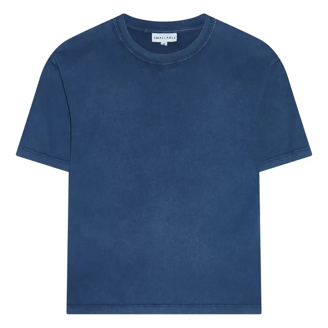 Camiseta Nils Algodón orgánico | Azul Marino