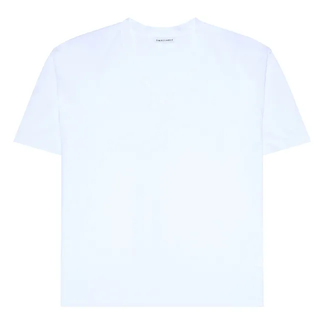 T-shirt Cloud Coton Bio | Blanc