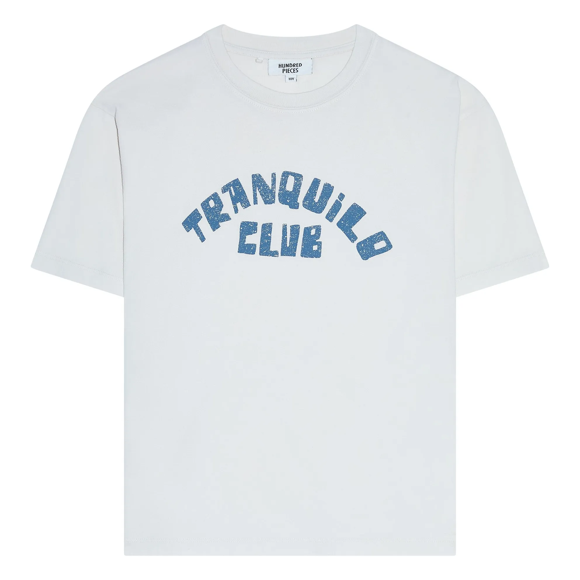 Hundred Pieces Beige Finn Organic Cotton T-Shirt