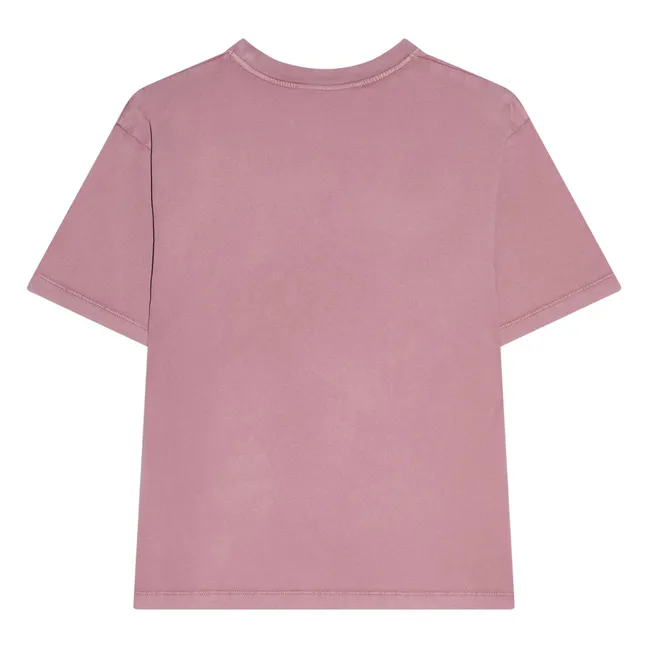 Finn organic cotton T-shirt | Plum