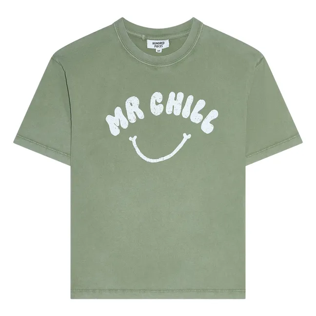 T-shirt Finn Coton Bio | Verde Kaki