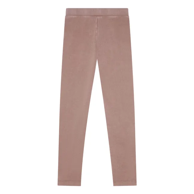 Legging Lou Coton Bio | Marron