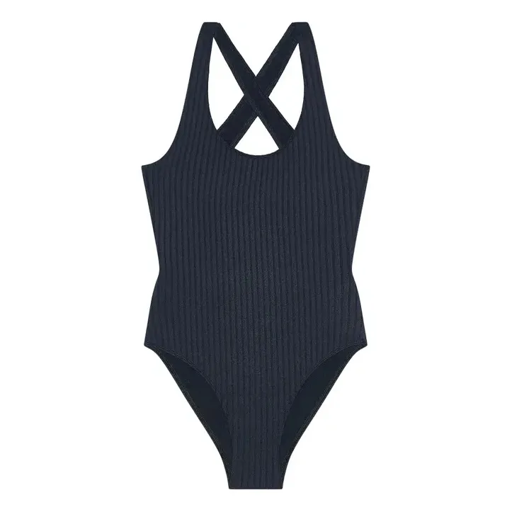 Finger In The Nose Black Olivia Backswimming Swimsuit