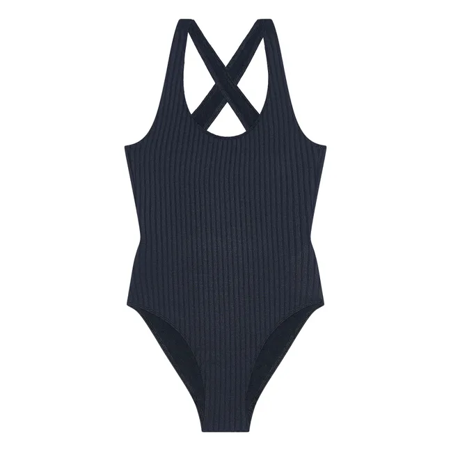 Maillot de Bain Dos Nageur Olivia | Noir