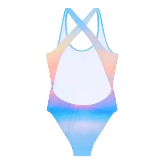 Olivia Backswimming Swimsuit | Light blue