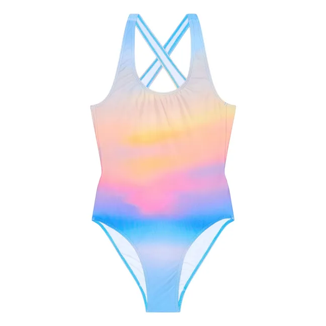 Maillot de Bain Dos Nageur Olivia | Bleu ciel