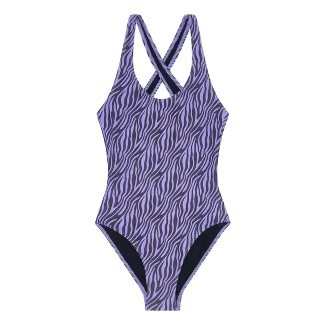 Olivia Backswimming Swimsuit | Lavender