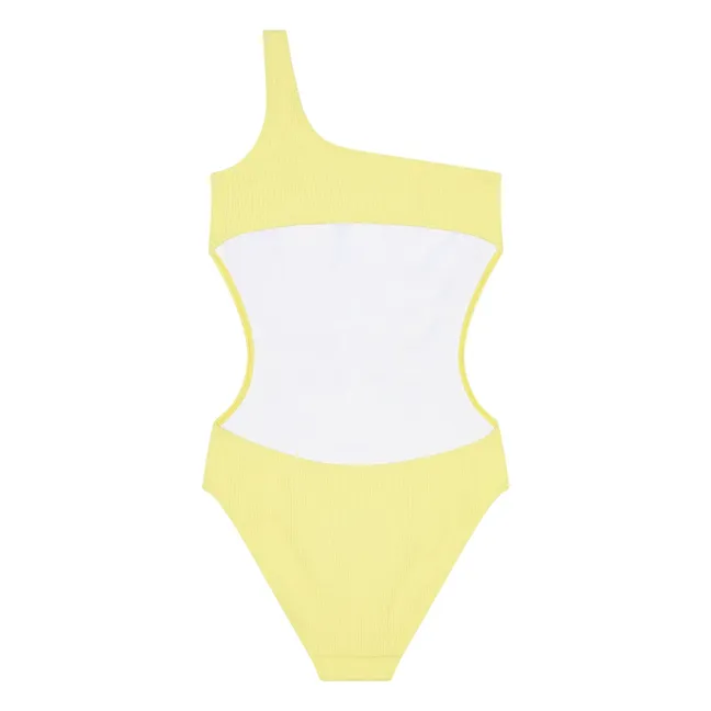 Maillot de Bain Asymétrique Sia | Jaune citron