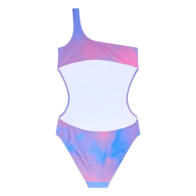 Maillot de Bain Asymétrique Sia | Rose fluo