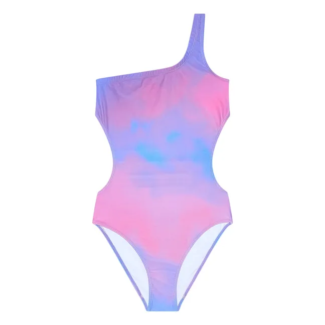 Maillot de Bain Asymétrique Sia | Rose fluo