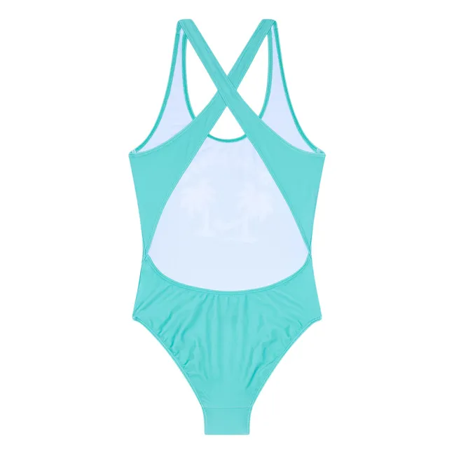 Maillot de Bain Dos Nageur Bay | Vert Menthe