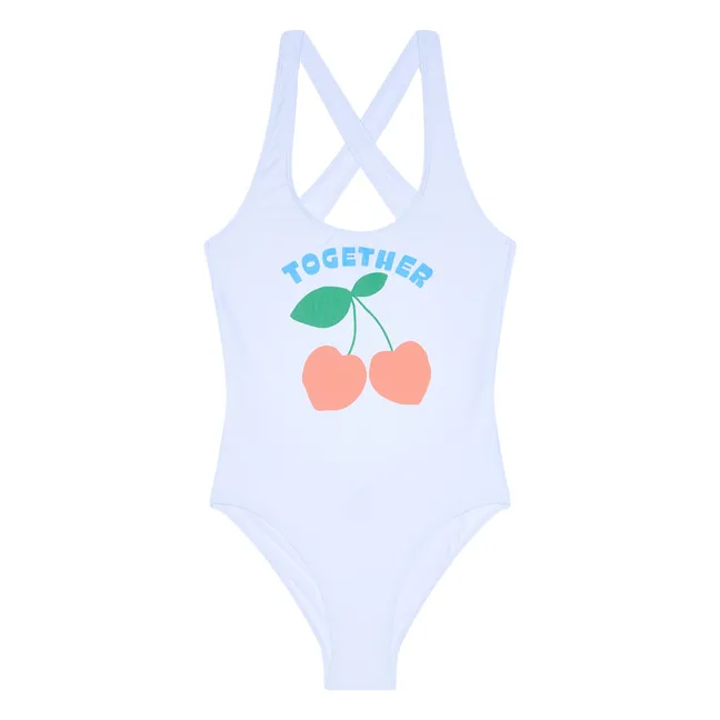 Maillot de Bain Dos Nageur Bay | Blanc cassé