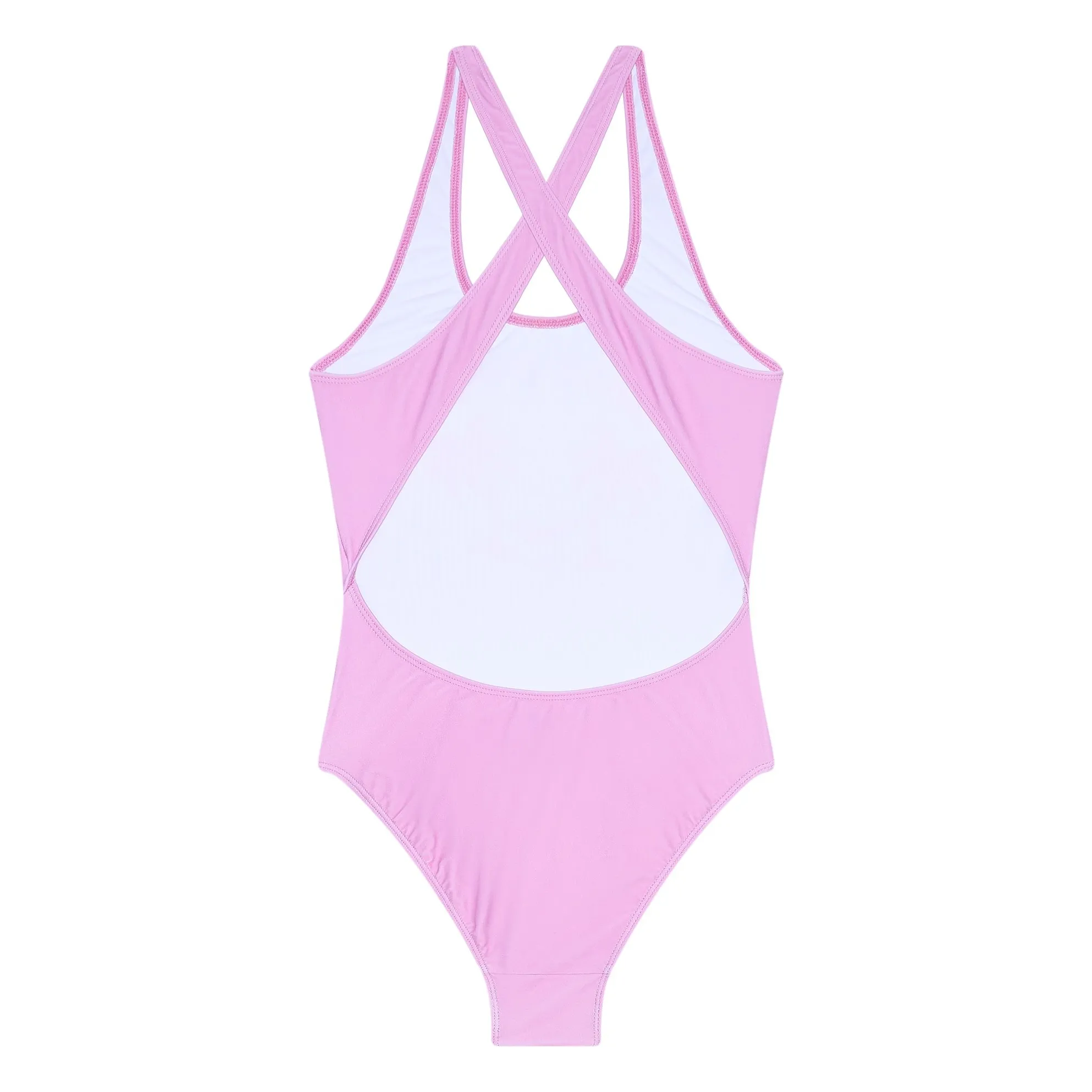 Maillot de Bain Dos Nageur Bay | Rose bonbon- Image produit n°3