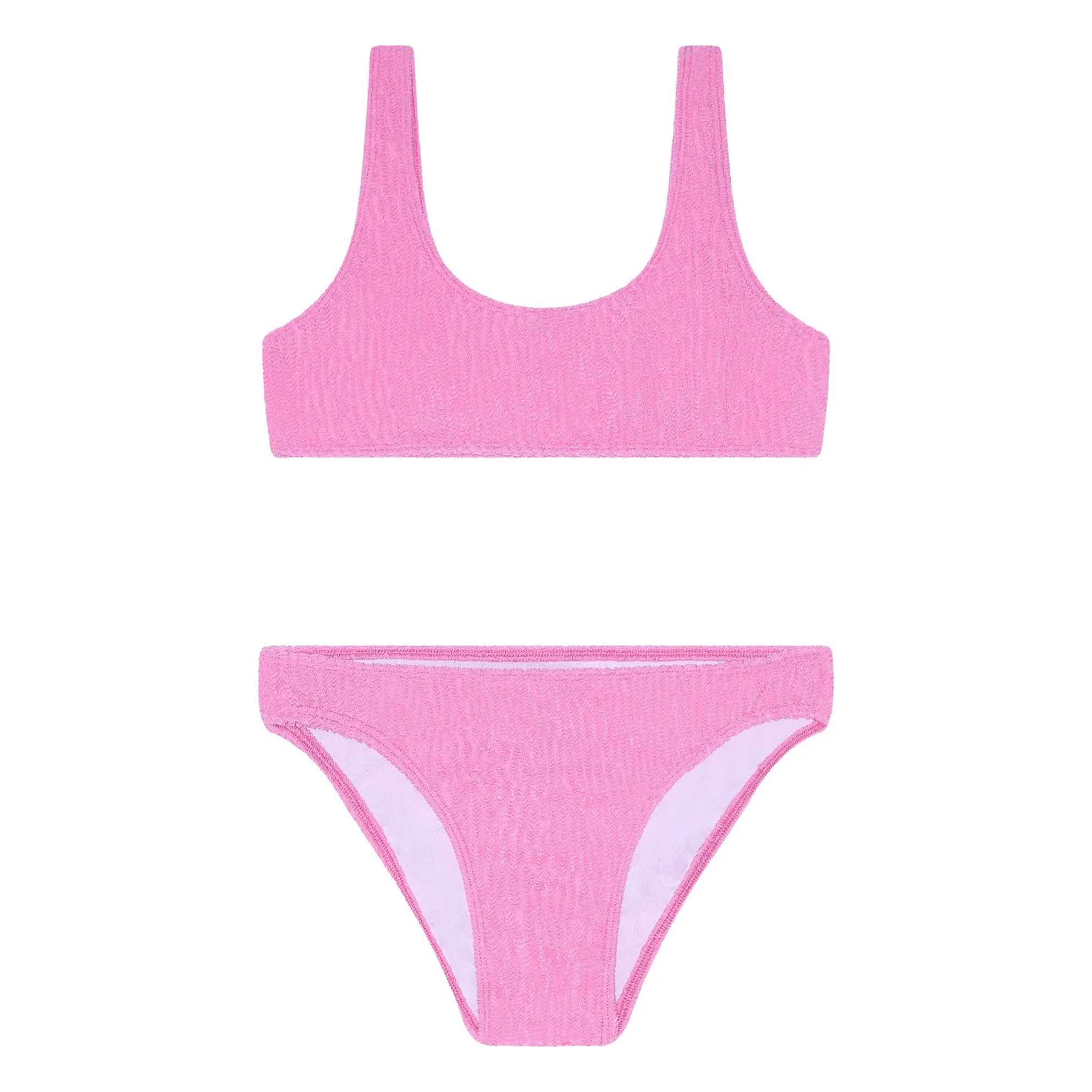 Smallable Kid Candy Pink New Loan Swimsuit