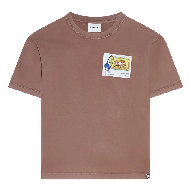 T-shirt King Coton Bio | Marron