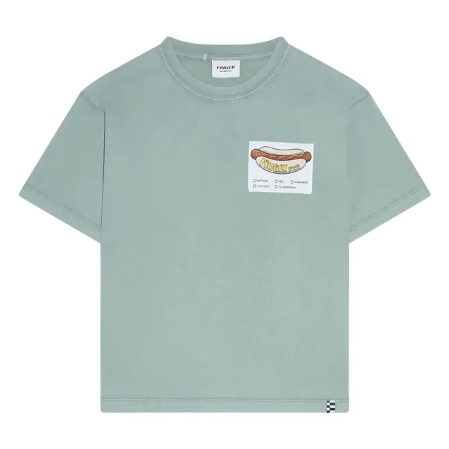 T-shirt King Coton Bio | Vert kaki clair