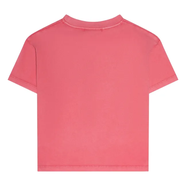 T-shirt Queen Coton Bio | Rouge cerise