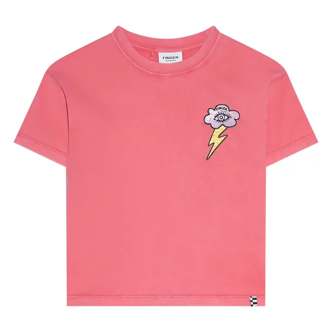 T-shirt Queen Coton Bio | Rouge cerise